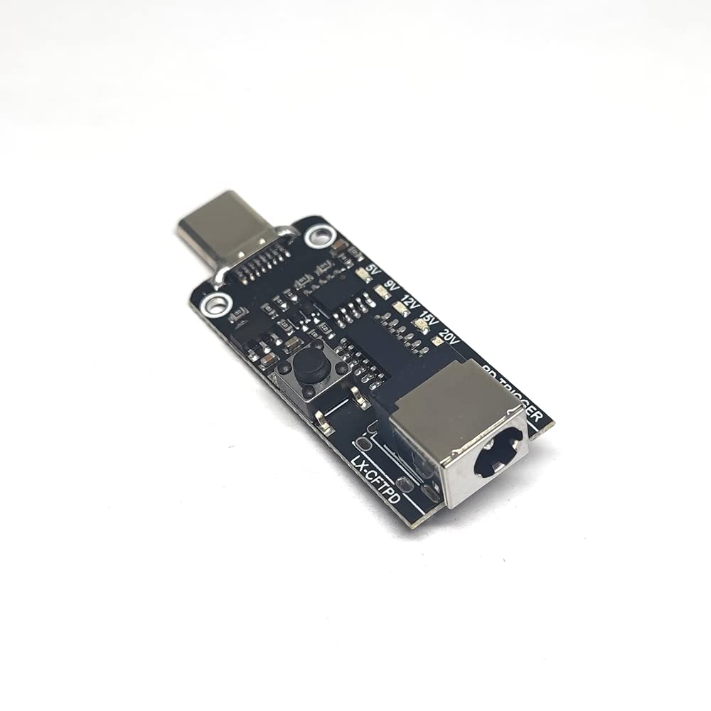 Generic USB-C PD QC Adjustable Voltage Power Trigger Module 5A Type-C Male Input for DC5V 9V 12V 15V 20V Power Supply - View 7 of 8