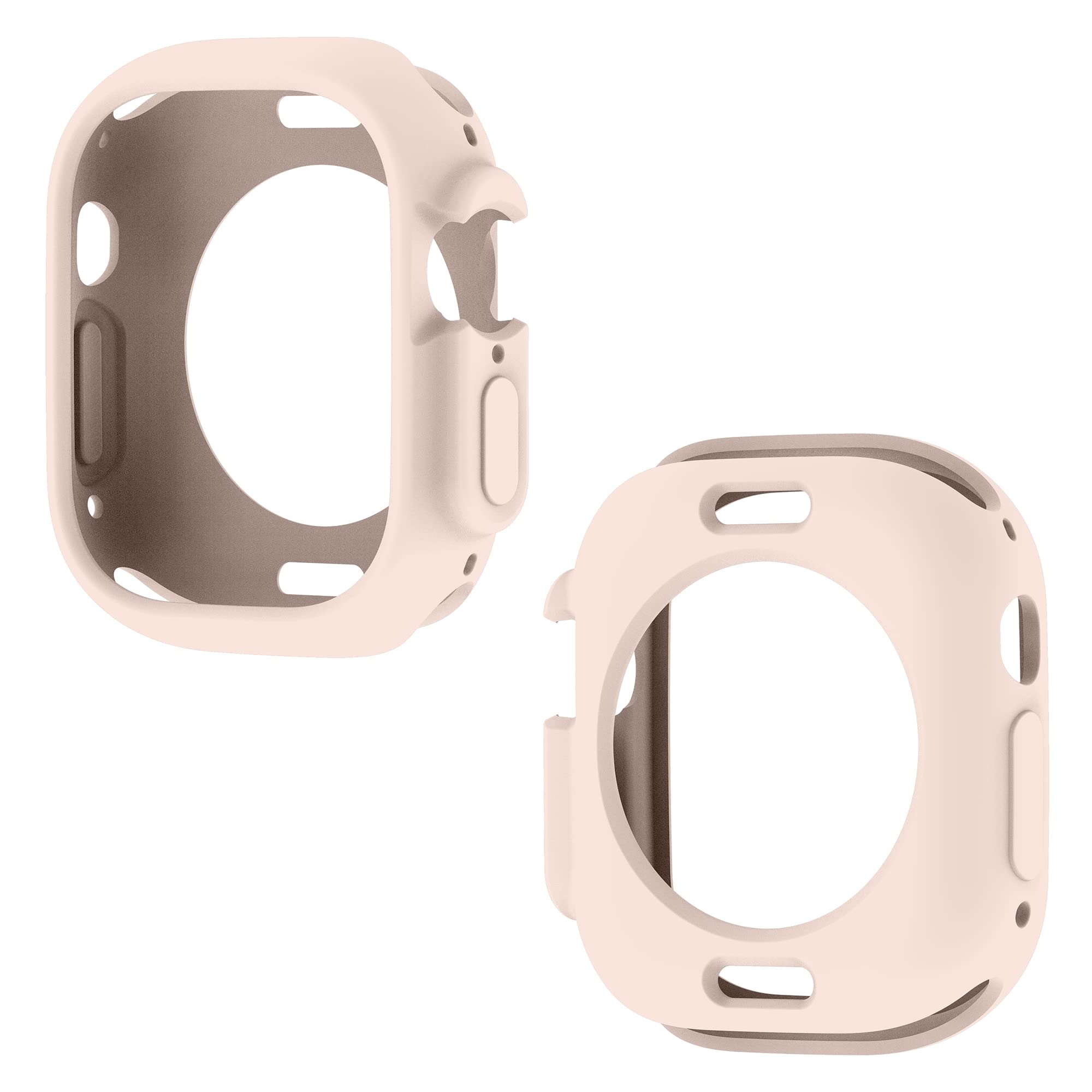Compatible for Apple Watch Ultra 3 2 1 49mm Case All-Round Shockproof TPU Silicone Protective Cover Bumper Shock-Absorbing Scratch-Resistant Case for - View 9 of 9