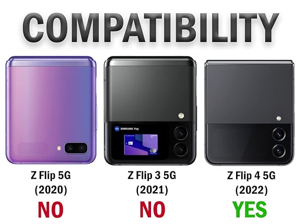 Nakedcellphone Galaxy Z Flip 4 Case with Clip - Slim Hard Shell & Rotating Belt Holster Combo - Pearl White - View 9 of 11