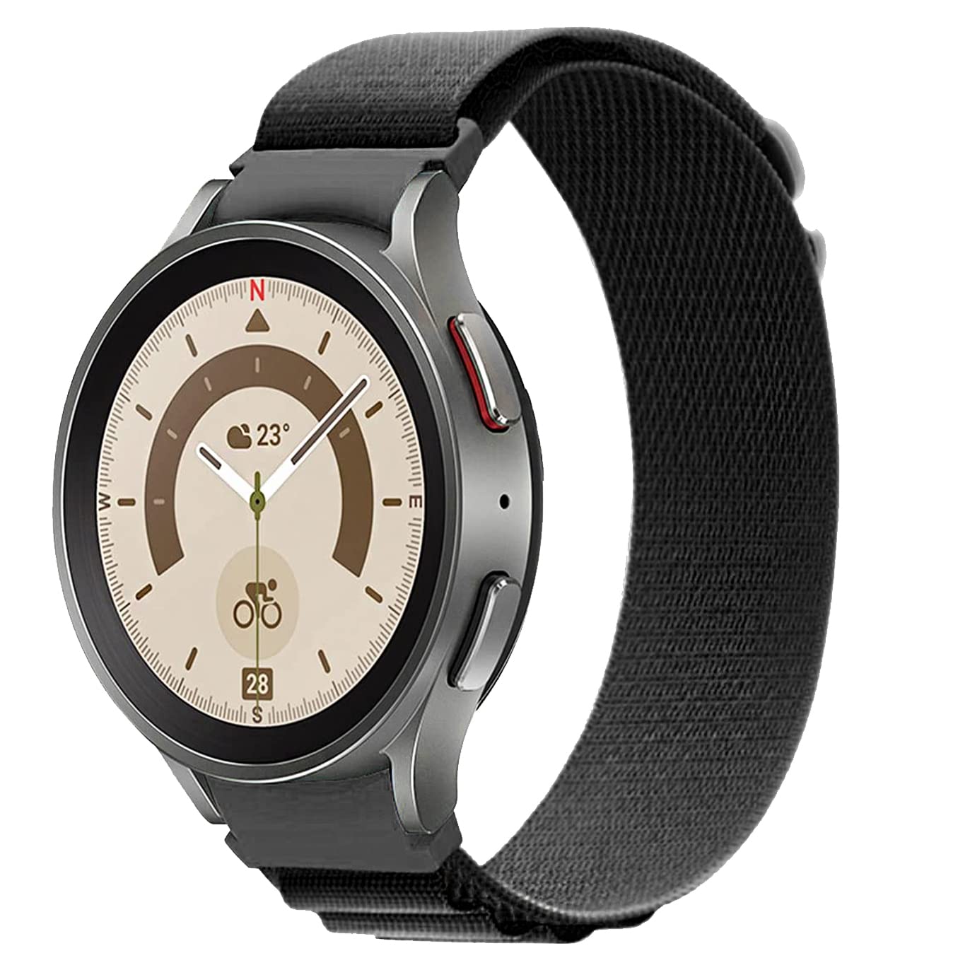 Shangpule Alpine Loop Compatible with Samsung Galaxy Watch 5 Band 40mm 44mm Pro 45mm, Galaxy Watch 4 40mm 44mm Bands, Galaxy Watch 4 Classic Band