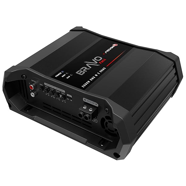 Stetsom Stetsom BRAVO FULL 2000 Mono Car Amplifier: 2000W RMS, HD Sound, Crossover & Bass Boost for Ultimate Car Audio Experience - View 5 of 8