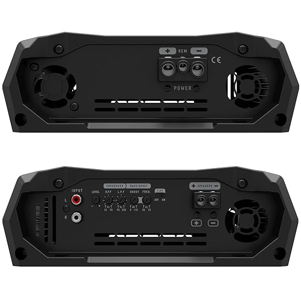 Stetsom Stetsom BRAVO FULL 2000 Mono Car Amplifier: 2000W RMS, HD Sound, Crossover & Bass Boost for Ultimate Car Audio Experience - View 6 of 8