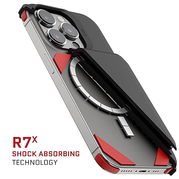 Ghostek Ghostek EXEC iPhone 14 Case Wallet with MagSafe Magnetic Card Holder Premium Cover for 2022 iPhone 14 Black - View 8 of 11