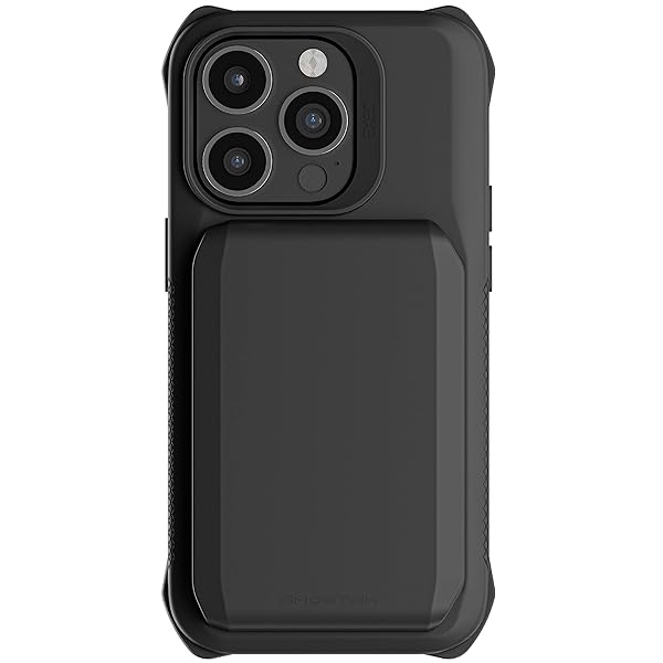 Ghostek Ghostek EXEC iPhone 14 Case Wallet with MagSafe Magnetic Card Holder Premium Cover for 2022 iPhone 14 Black - View 3 of 11