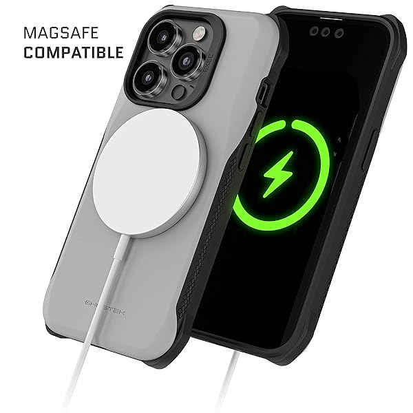Ghostek Ghostek EXEC iPhone 14 Wallet Case with MagSafe Magnetic Card Holder for 2022 Apple iPhone 14 Gray Protective Cover - View 6 of 11