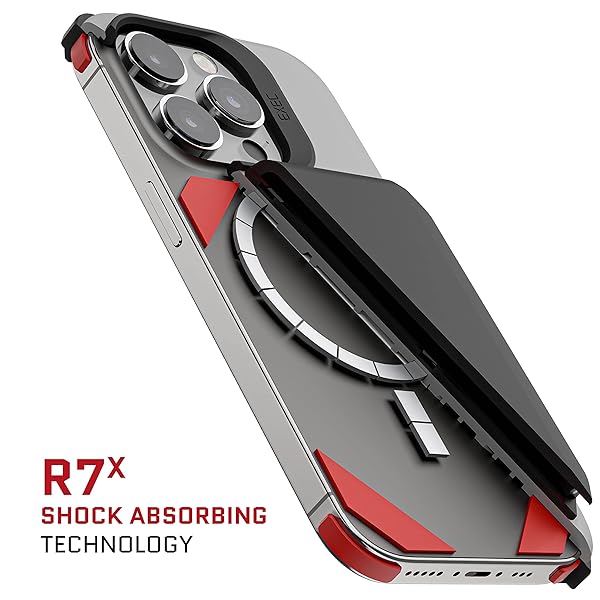 Ghostek Ghostek EXEC iPhone 14 Wallet Case with MagSafe Magnetic Card Holder for 2022 Apple iPhone 14 Gray Protective Cover - View 8 of 11