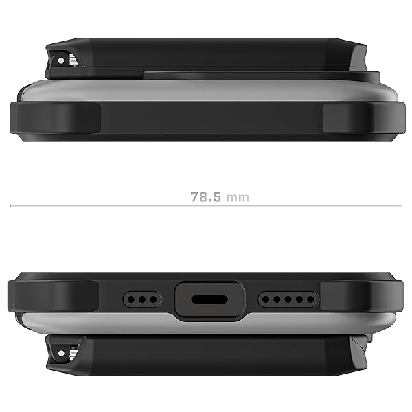 Ghostek Ghostek EXEC iPhone 14 Wallet Case with MagSafe Magnetic Card Holder for 2022 Apple iPhone 14 Gray Protective Cover - View 11 of 11