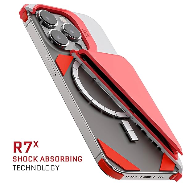 Ghostek Ghostek EXEC Wallet Case for iPhone 14 Pro Women MagSafe Magnetic Card Holder Compatible with Accessories Chargers and Car Mounts Pink - View 8 of 10