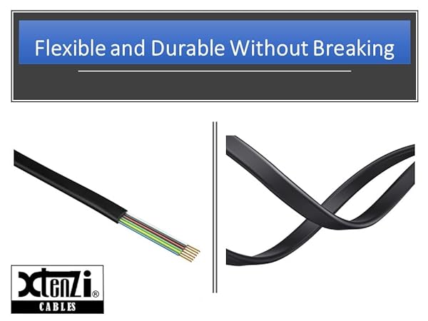 Xtenzi Xtenzi 6Pin Flex Cable XTFC for Boss Audio Amplifiers - Remote Bass Knob Accessory XT91617 - View 11 of 11