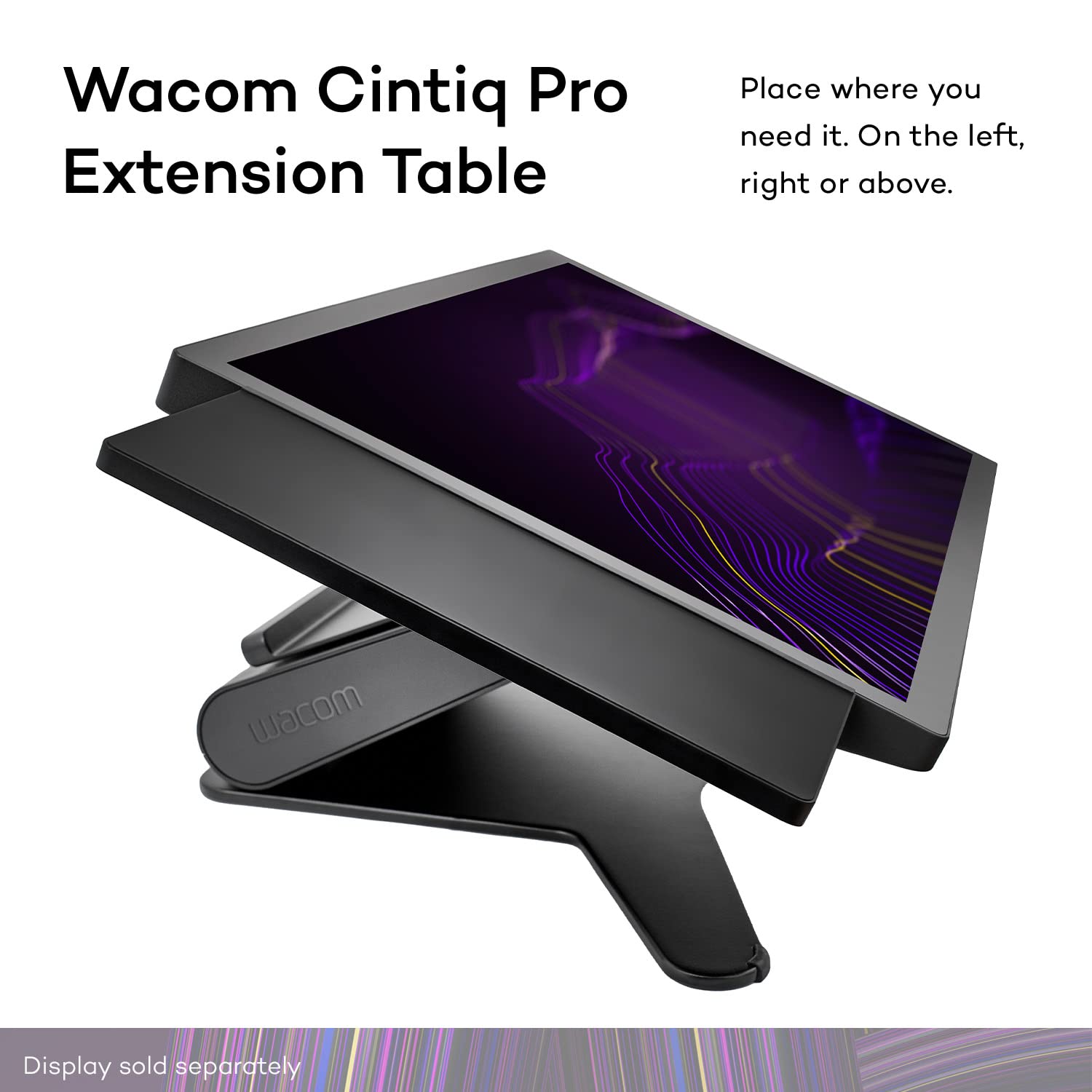 Wacom Wacom Cintiq Pro Extension Table Black for Enhanced Workspace and Comfort - View 4 of 4