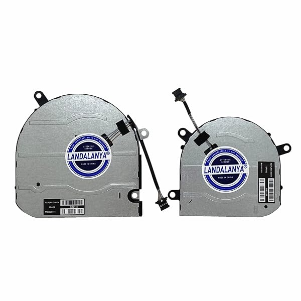 LANDALANYA LANDALANYA Replacement CPU & GPU Cooling Fan for HP Envy 15M-EU, 15M-ES, TPN-W149, M45465-001 - High Performance & Compatibility