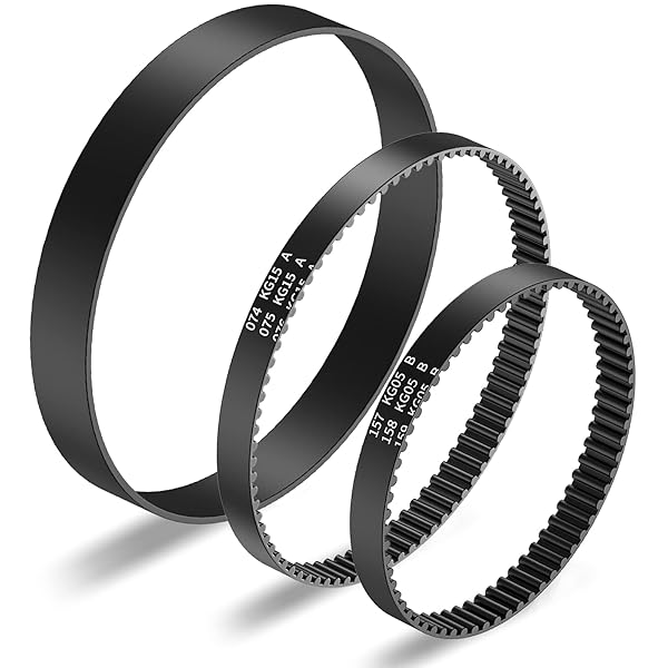 Tecreddy Vacuum Belt for Bissell ProHeat 2X Revolution Pet Pro Carpet Cleaner Model 1986 1964 2007 2007P Replacement Parts