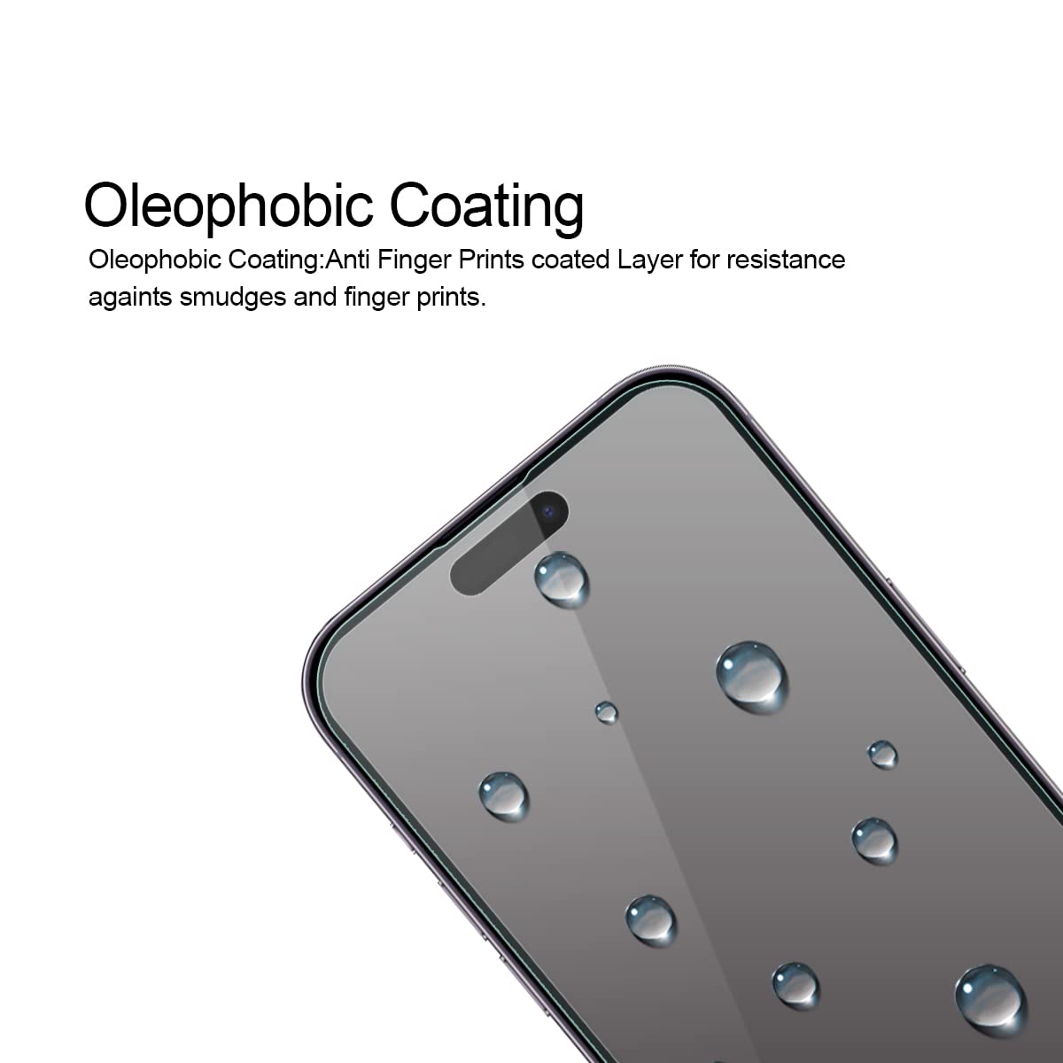 Supershieldz (2 Pack) (Privacy) Anti Spy Screen Protector Designed for iPhone 14 Pro Max (6.7 inch)+ Camera Lens Tempered Glass Screen Protector, - View 5 of 5