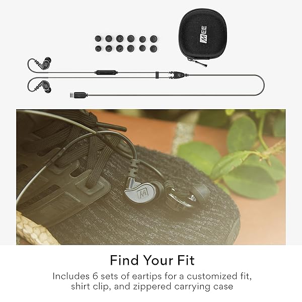 MEE audio Buy MEE Audio M6 Sport USB-C Wired Earbuds with Mic & Remote - Perfect for Running & Workouts - View 8 of 8