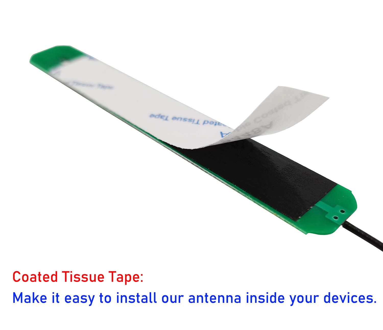 WiFi Antenna IPEX MHF4 Internal Dual Band 2.4GHz 5GHz for M.2 7265 8265 9260 9560 AX200 AX210 - View 3 of 5