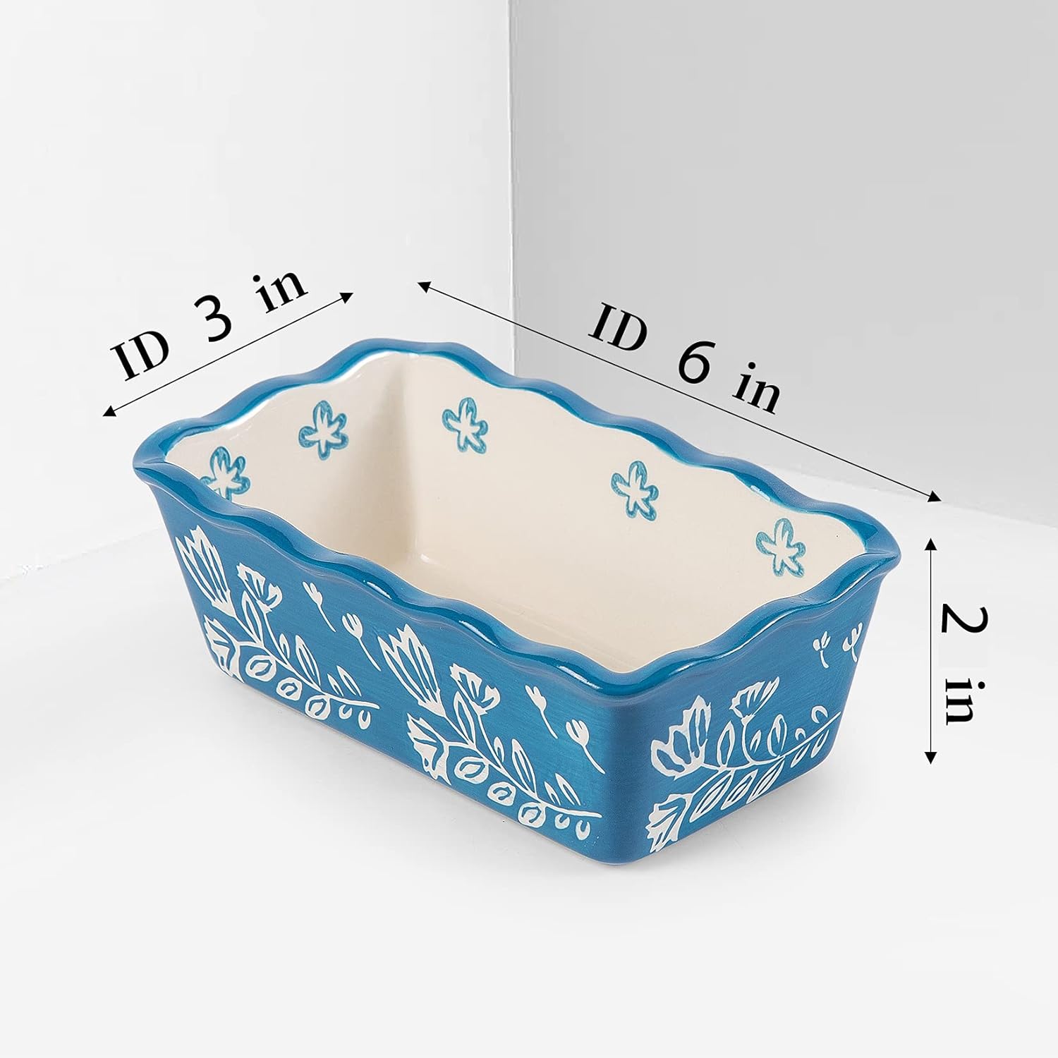 Wisenvoy Wisenvoy Mini Loaf Pan Set 4 Pieces Ceramic Bread Baking Pans for Perfect Mini Loaves - View 3 of 3