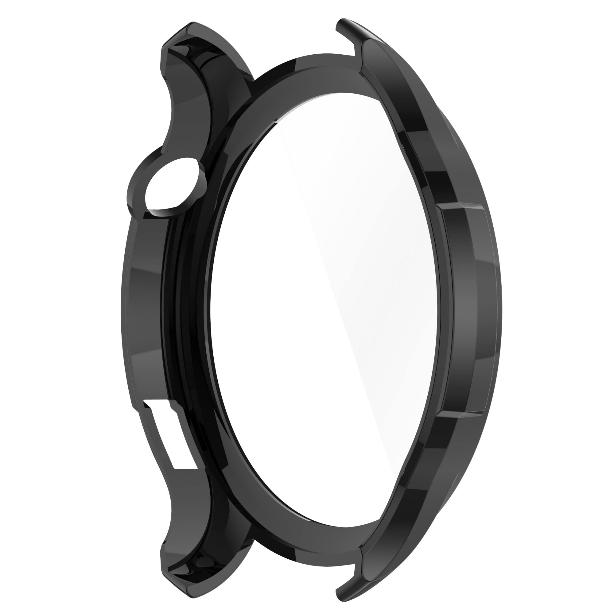 Compatible with Amazfit GTR 4 Case Cover, Scratch-Resistant Full Cover PC Protective Case with HD Tempered Glass Screen Protector for Amazfit GTR4 - View 6 of 7