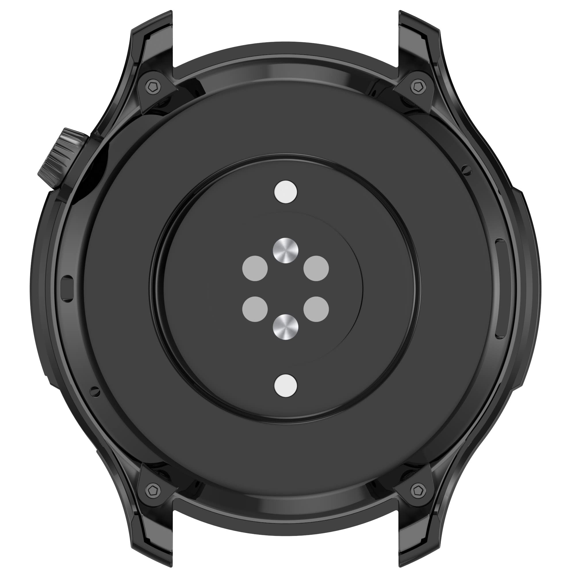 Compatible with Amazfit GTR 4 Case Cover, Scratch-Resistant Full Cover PC Protective Case with HD Tempered Glass Screen Protector for Amazfit GTR4 - View 7 of 7