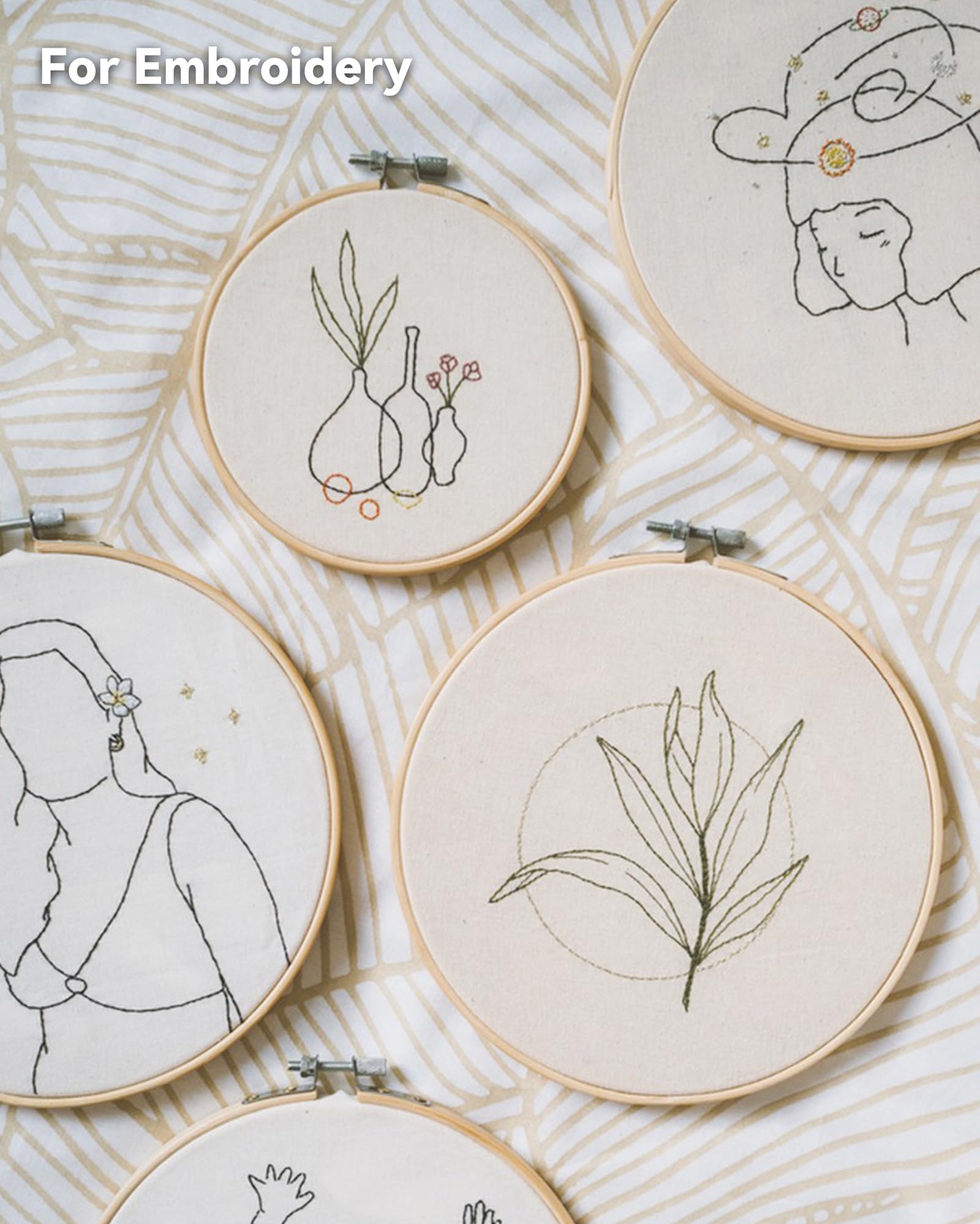 HOTGODEN HOTGODEN Lightweight 100 Cotton Muslin Fabric 59 Inch x 2 5 10 Yards Bleached Linen Material for Sewing Apparel and Craft Projects - View 5 of 6