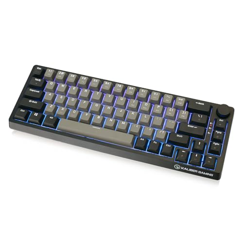 IOGEAR Mechlite Nano Gaming Keyboard: Wired/Wireless, PBT Keycaps, Volume Control & USB-C Cable
