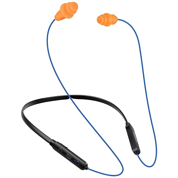 HomeSpot HomeSpot Noise Reduction Wireless Neckband Headphones: 27dB NRR, CVC Mic, 20H Playtime - OSHA Compliant for Work Safety - View 2 of 9