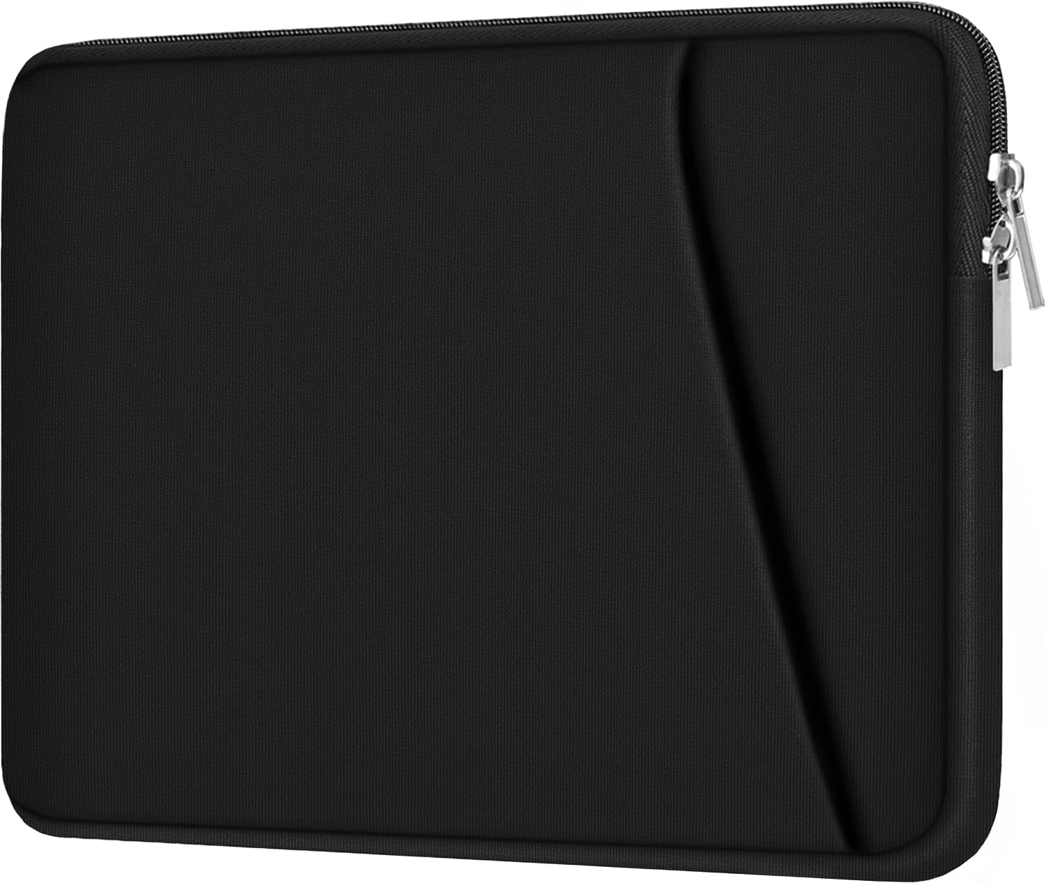 Askuko 15 Inch Laptop Sleeve Bag Shockproof Protective Case for HP Dell Asus Lenovo Portable Notebook Bag with Front Pocket Black