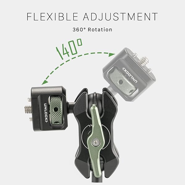 Tilta "Tilta Mini Articulating Arm: Versatile 1/4"-20 Camera Accessory Mount with Locating Pins | TA-MAA" - View 5 of 7