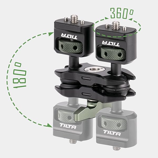 Tilta "Tilta Mini Articulating Arm: Versatile 1/4"-20 Camera Accessory Mount with Locating Pins | TA-MAA" - View 6 of 7