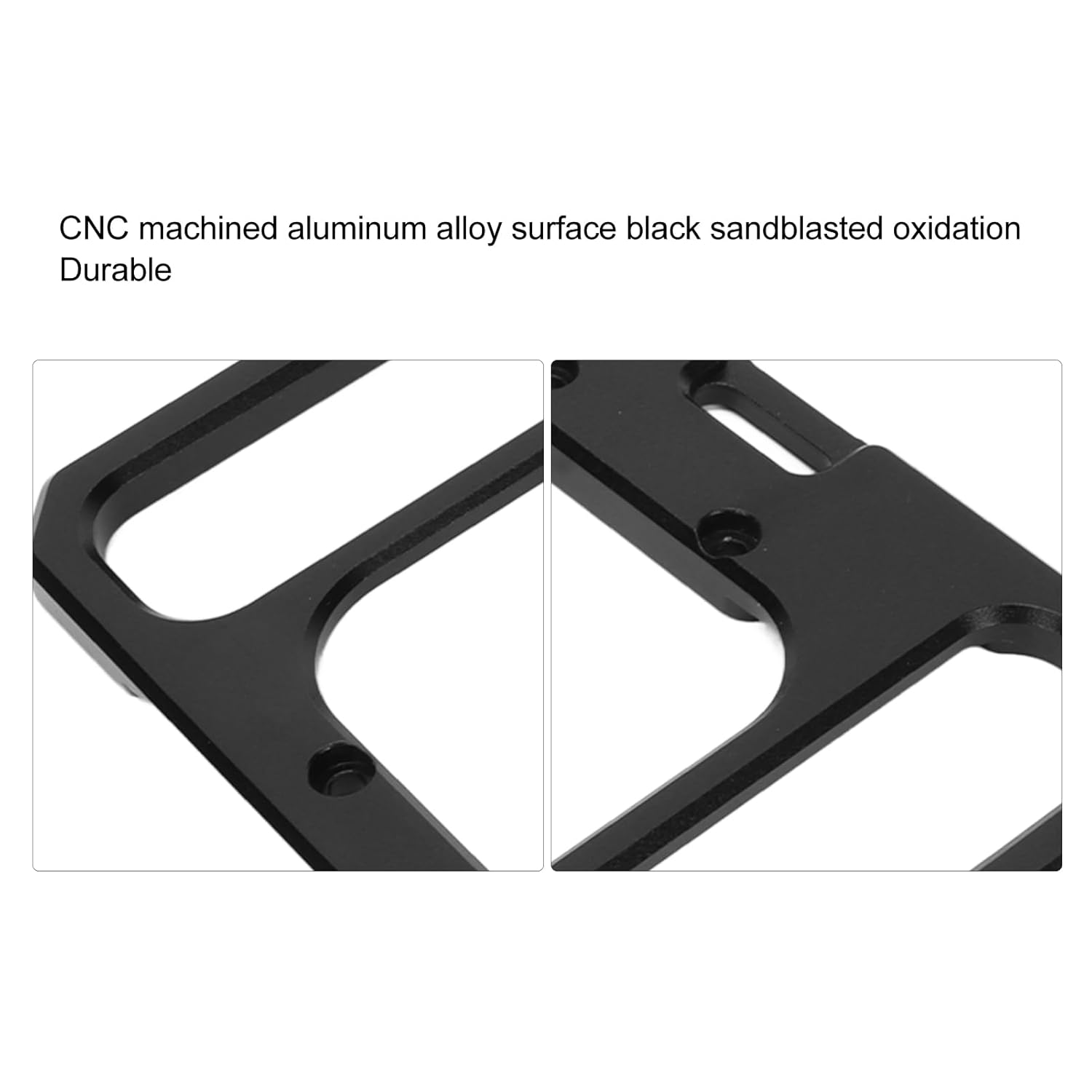 Zunate Zunate Radio Bracket for Xiegu X6100 CNC Aluminum Alloy Easy Installation Side Handle Radio Kit - View 5 of 9
