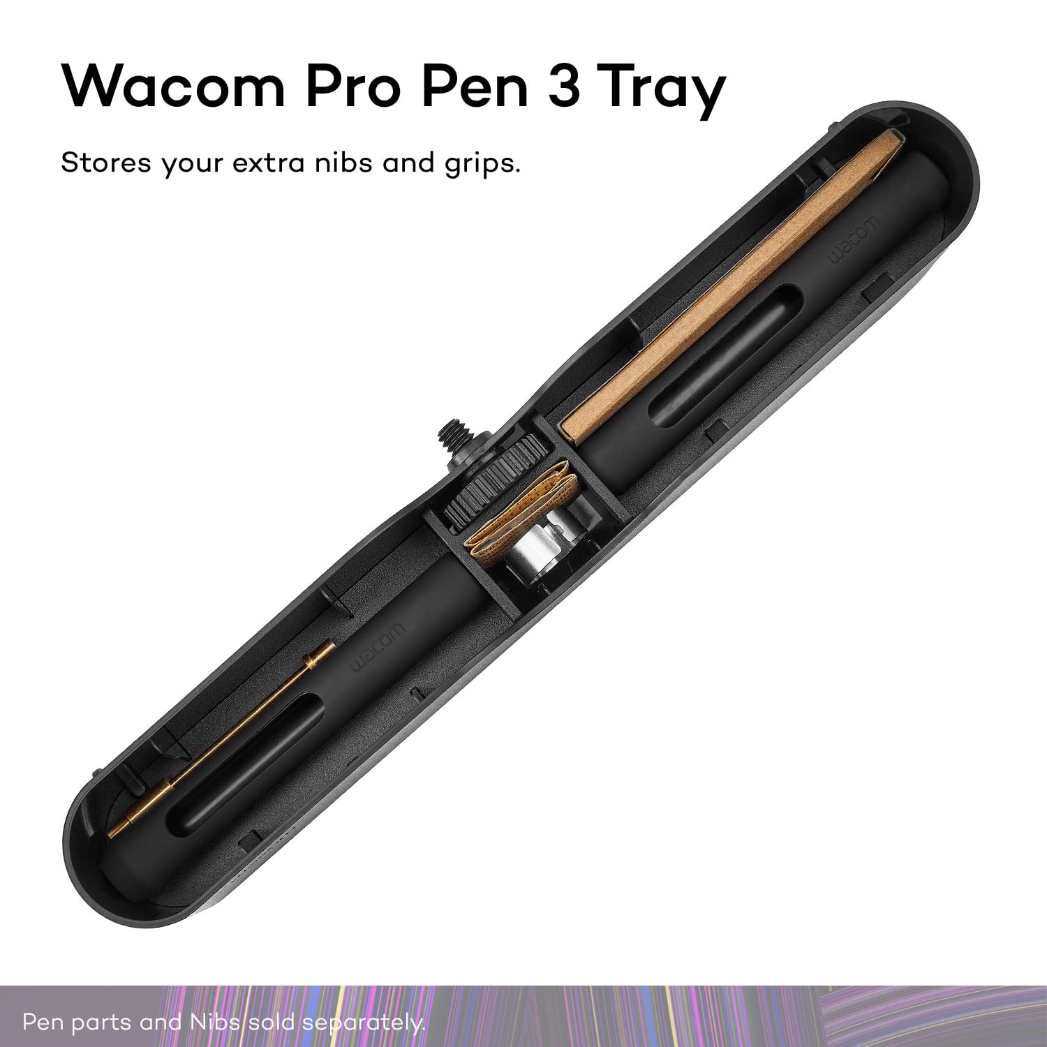 Wacom Wacom Pro Pen 3 Tray ACK44827Z Black High Precision Stylus for Creative Professionals - View 3 of 6
