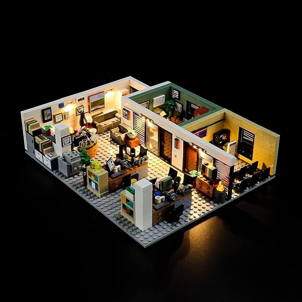 BRIKSMAX BRIKSMAX LED Lighting Kit for LEGO 21336 The Office Compatible with Lego Ideas Building Blocks Model Not Included