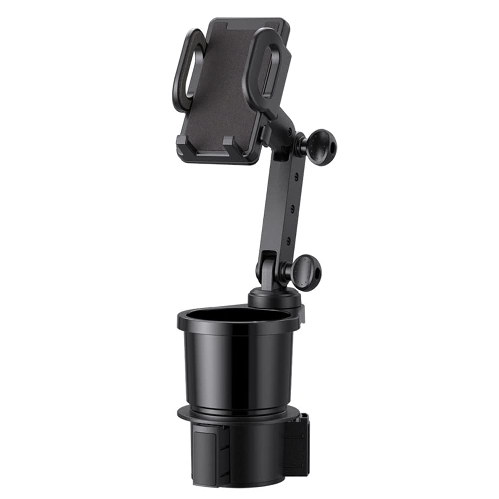 Reswish Car Cup Holder Phone Mount Universal Auto Cell Phone Stand with Drink Holder 2 in 1 Multifunctional Expander with 360 Degree Rotation - View 8 of 8