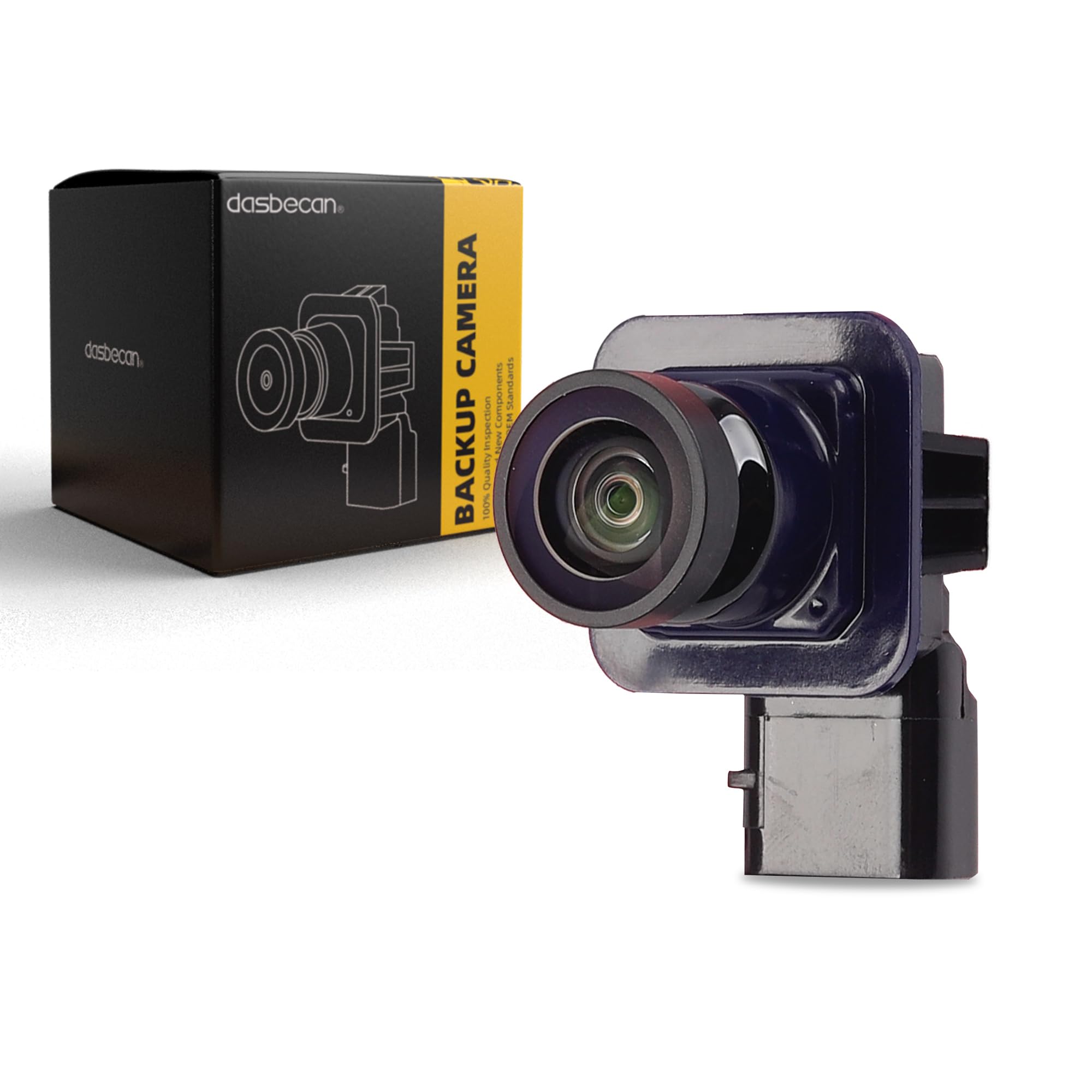 Dasbecan Rear View Backup Camera Compatible with Ford Flex 2013-2019 Replaces DA8Z-19G490-A DA8Z-19G490-C EA8Z-19G490-A GA8Z-19G490-A Parking Assist