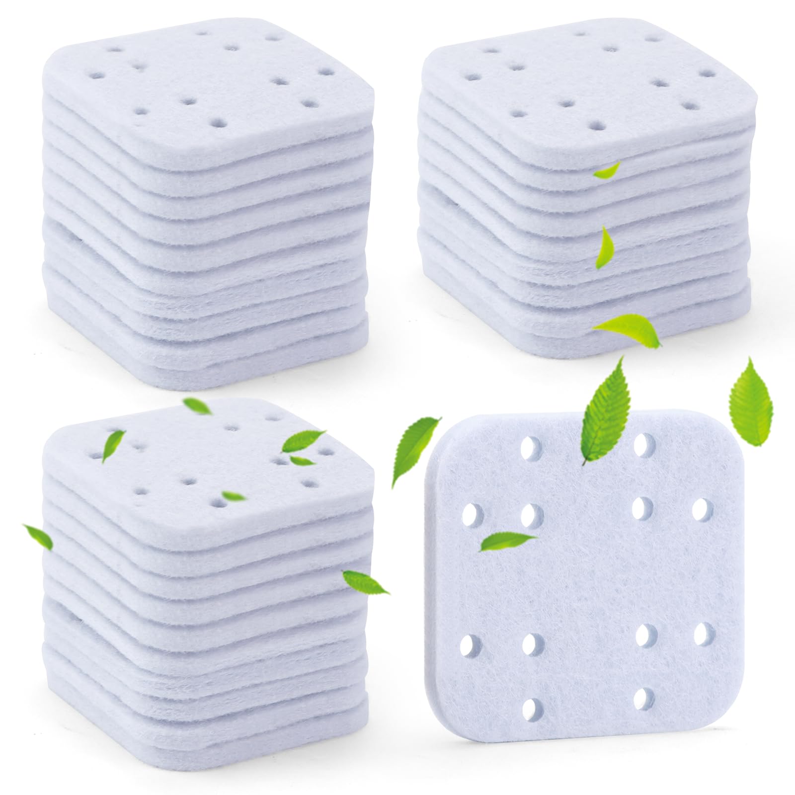 30 Pcs LV600S Humidifier Filter Pads for Levoit, Mineral Absorption Pad Fit for LV600HH Humidifiers | Upgrade by PANDEELS