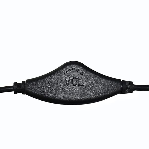 Soundnetic Soundnetic SNCCV Classroom Stereo Headphones - 100 Pack, Volume Control, Leatherette Earpads, Black - View 6 of 10