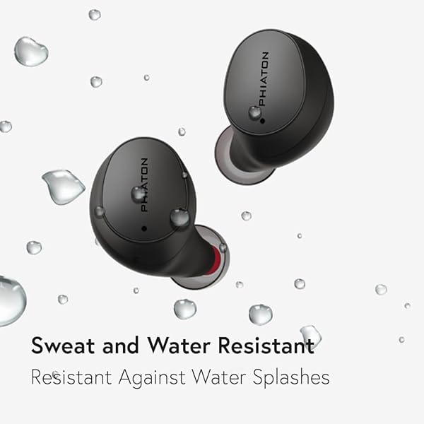 Phiaton Phiaton Bonobuds Lite: True Wireless Earbuds with Clear Voice, 11-Hour Playtime & Ambient Mode - Floral White - View 8 of 9