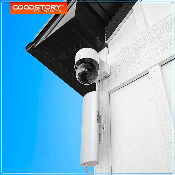 GOOD STORY High-Speed Wireless Bridge Kit for Outdoor WiFi - Long Range 5G Point-to-Point Expansion (2 Pack) - View 9 of 10