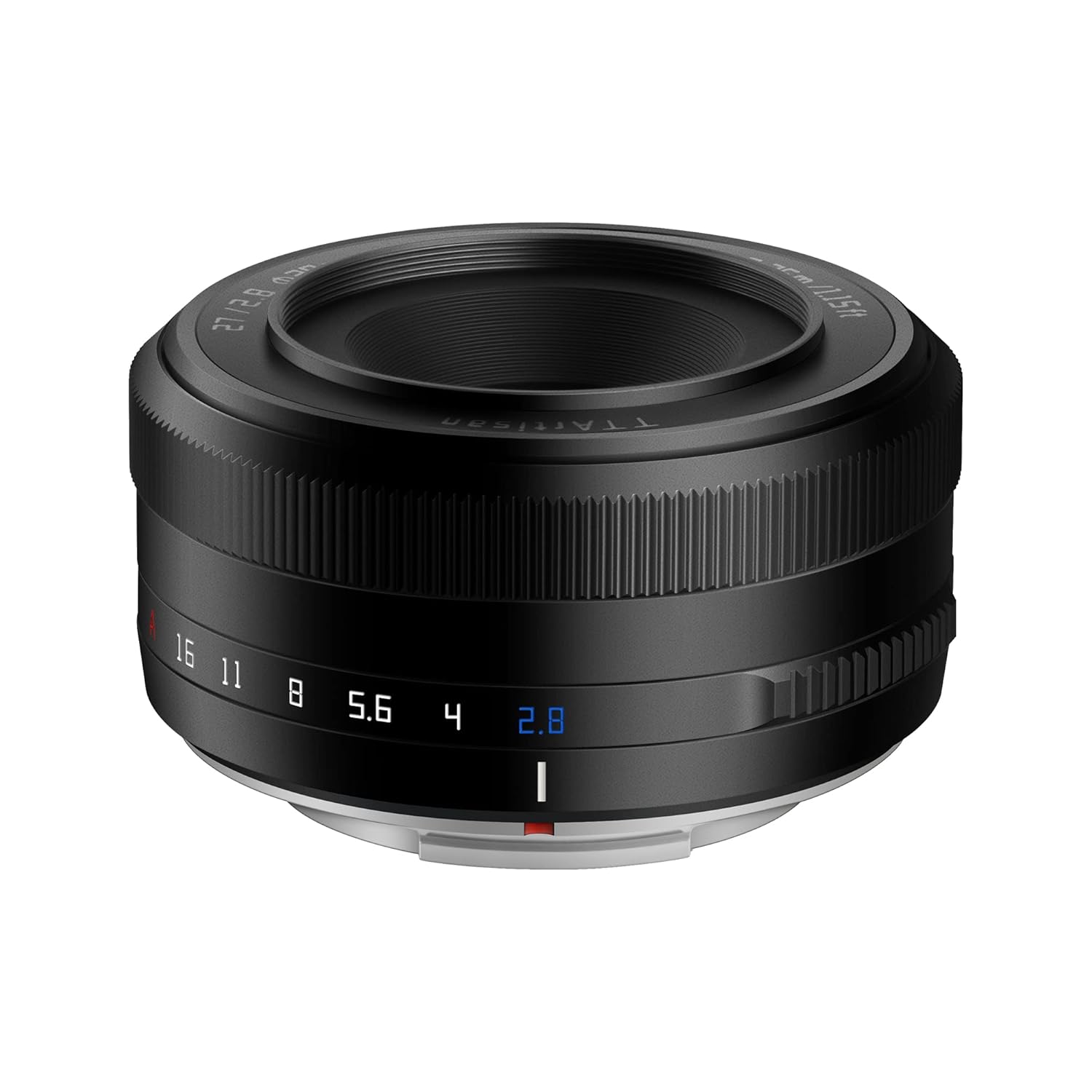 TTartisan 27mm F2.8 Autofocus Lens for Fuji X-Mount Cameras Black Ideal for XS10 X-A5 X-A7 X-M1 X-M2 X-E4 X-T1 X-T10 X-T2 X-T20 X-T3 X-T4