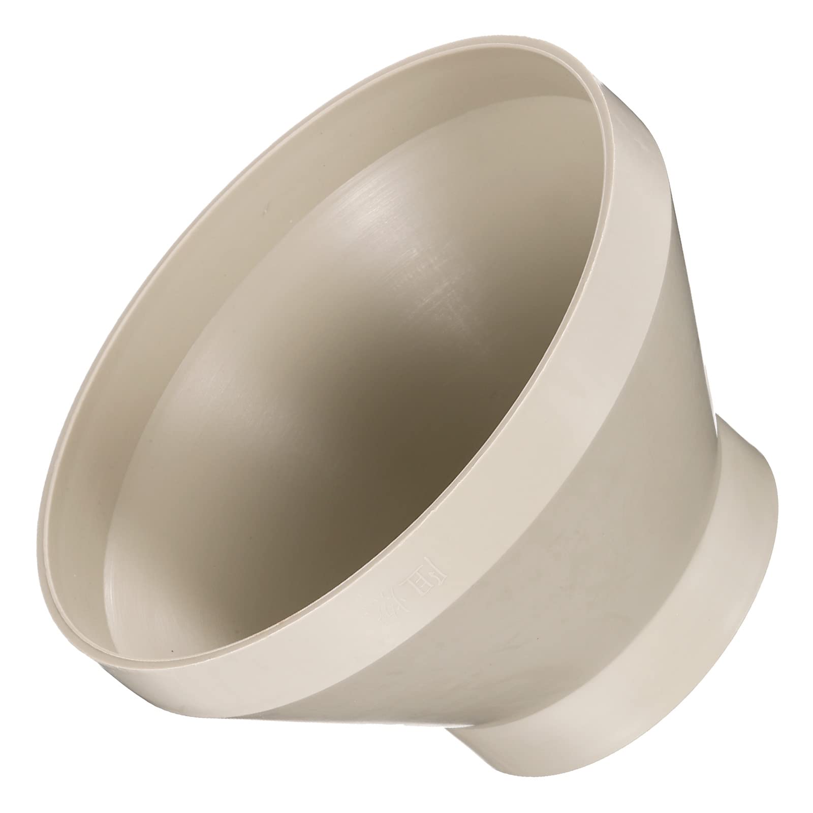 PATIKIL 8" (200mm) to 4.3" (110mm) Duct Reducer Connector, Heating Cooling Ventilation Tube Fire-Resistant Increaser Adapter Pipe Fitting for Vent