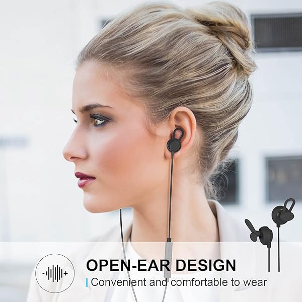 Generic Open Ear Wired Headphones with Microphone for PC Gaming Laptop and MP3 Player 3.5 mm Jack - View 4 of 6