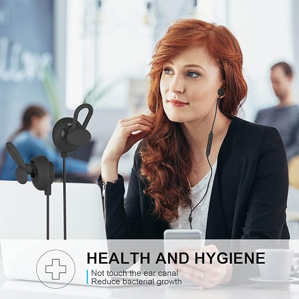 Generic Open Ear Wired Headphones with Microphone for PC Gaming Laptop and MP3 Player 3.5 mm Jack - View 6 of 6