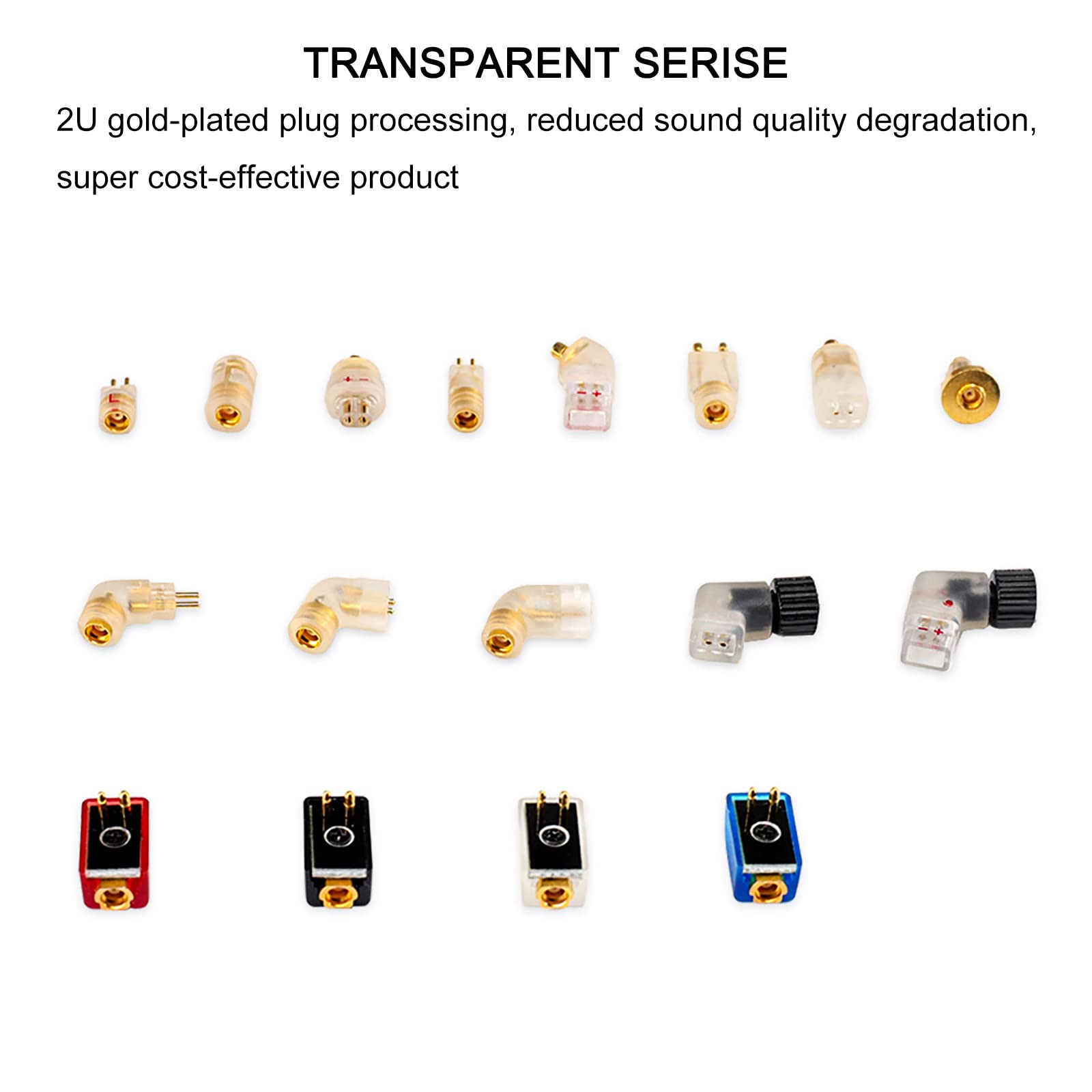 okcsc MMCX Adapter Female for KZ AS10 TRN V80 ES4 ED16 ZS5 ZS6 ZSR ZST ZS10 Earphone Work for MMCX Cable to Connected with KZ Series 0.78 0.75 - View 6 of 7