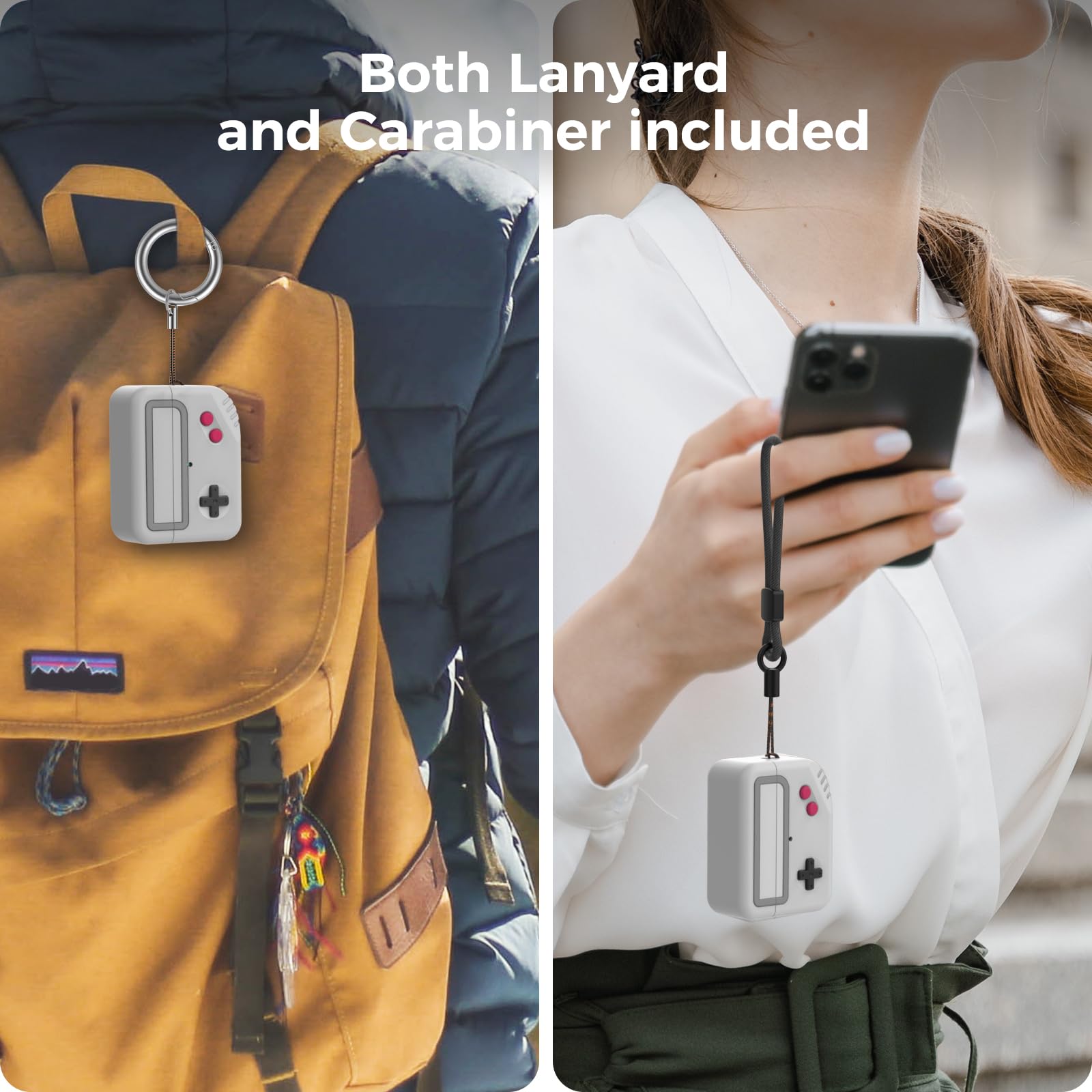 TRONWIN TRONWIN Silicone Airpods Pro 2 Case Protective Cover Game Machine Design Compatible with Apple Airpods Pro 2022 Wireless Charging Support - View 6 of 8