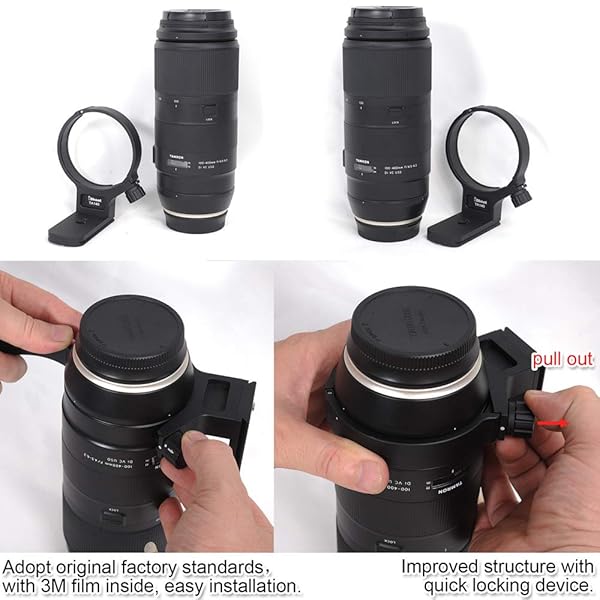 duomianshou Duomianshou Tripod Mount Ring for Tamron 100-400mm Lens - Arca-Swiss Quick Release Support - View 7 of 10