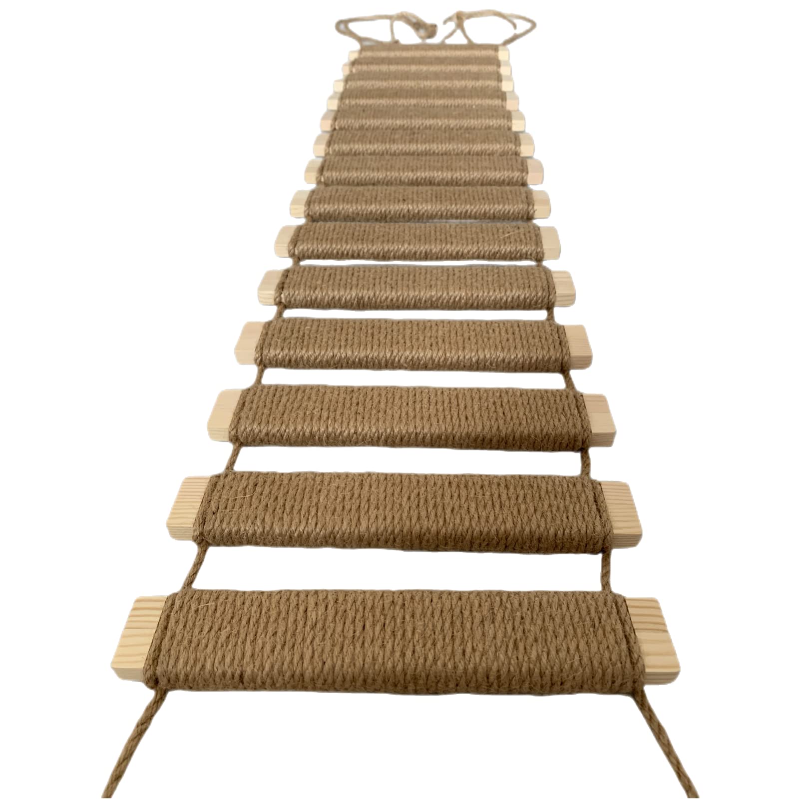 AGRICUE AGRICUE Cat Climbing Frame Bridge Sisal Rope Ladder Pet Furniture Step Scratcher Post Kitten Toys Cat Tree Tower Bridge