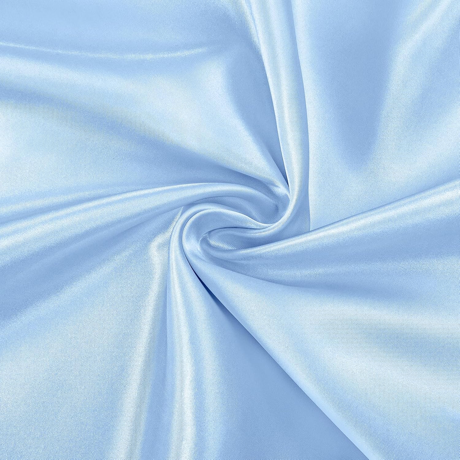 Horbaunal Horbaunal Royal Blue Satin Fabric 60 Inch Wide Soft Charmeuse for Wedding Dress DIY Craftings Costumes 10 Yard - View 8 of 9