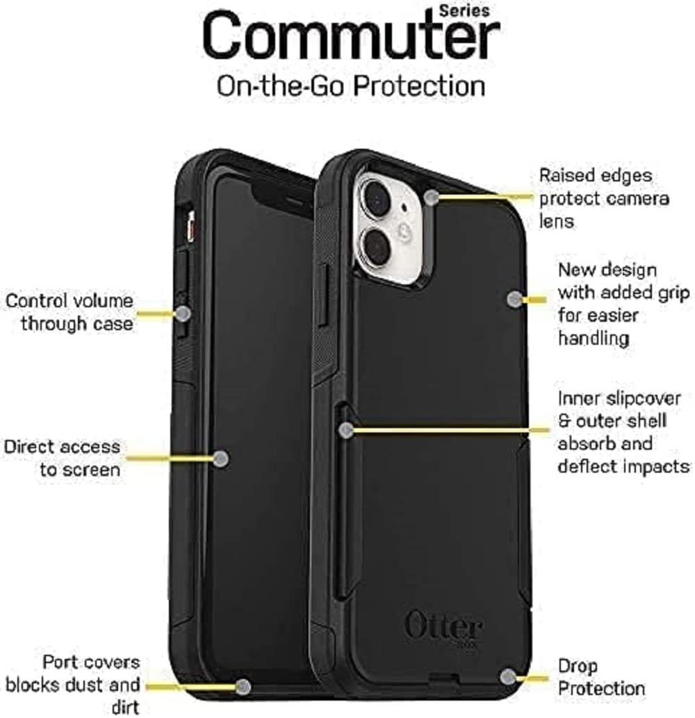 OtterBox Commuter Series Case for iPhone 11 Cosmic Ray Durable Protection Retail Packaging - View 7 of 8