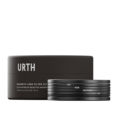 Urth Urth 82mm 4-in-1 Magnetic Lens Filter Kit: UV, CPL, ND8 & ND1000 - Ultra-Slim Multi-Coated Optical Glass - View 3 of 11