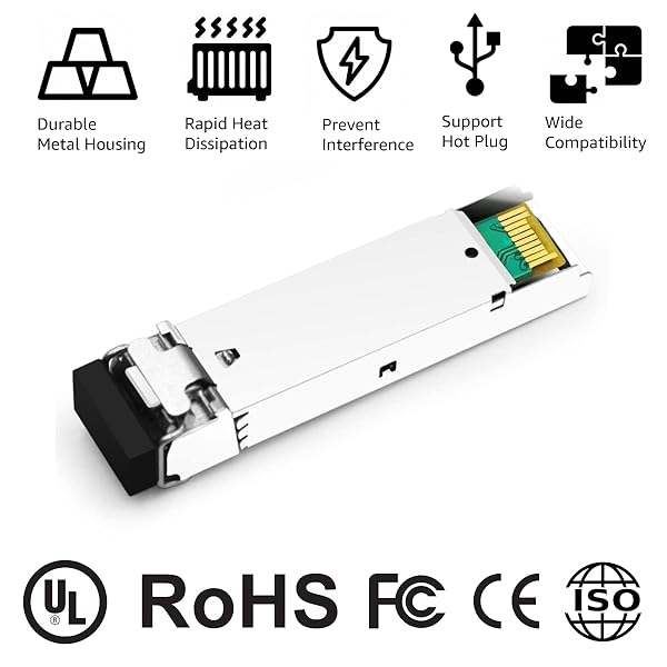 OPSTRAN OPSTRAN 10GBASE-LRM SFP+ Transceiver for HPE ProCurve J9152A & Aruba J9152D - 1310nm, 220m, DDM Duplex LC MMF - View 5 of 8
