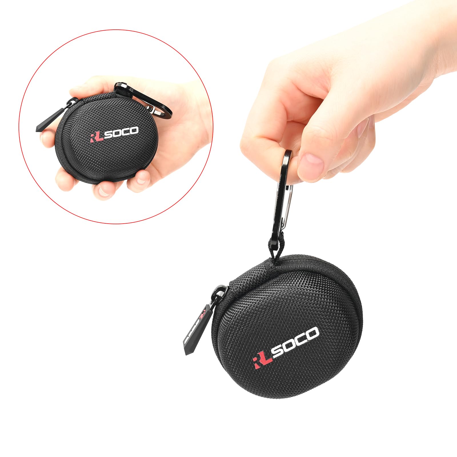 RLSOCO Black Case for Google Pixel Buds Pro and A Wireless Earbuds Durable Protection and Stylish Design - View 6 of 7